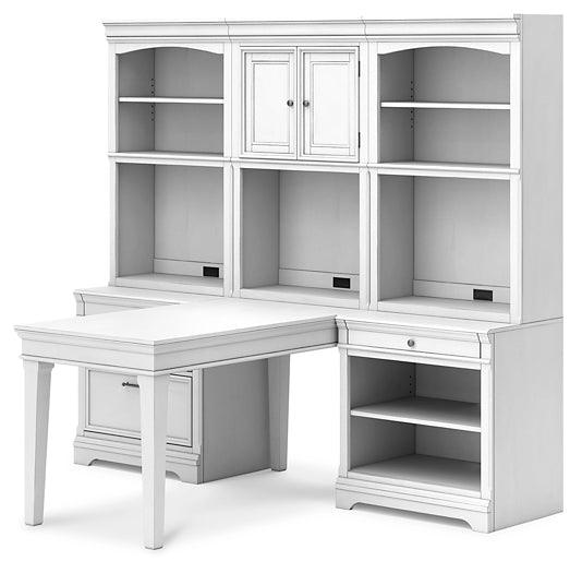 Kanwyn Bookcase H777H4 White Traditional Home Office Storage By Ashley - sofafair.com