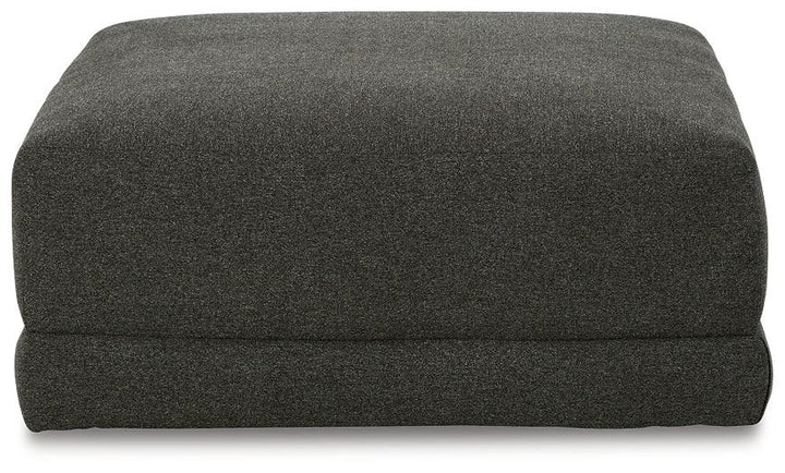 Evey Oversized Accent Ottoman 1680508 Granite Contemporary Stationary Upholstery By AFI - sofafair.com