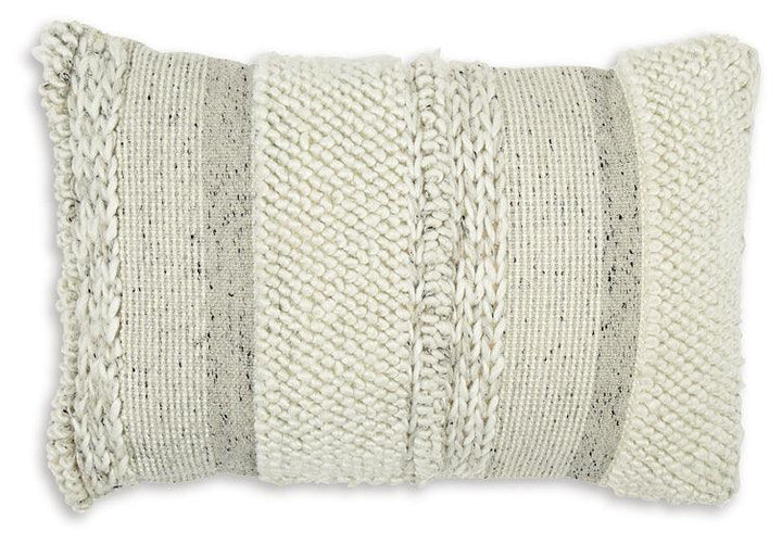 A1001005P White Casual Standon Pillow By Ashley - sofafair.com