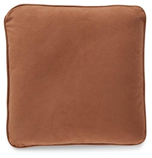 A1000918P Orange Contemporary Caygan Pillow By Ashley - sofafair.com