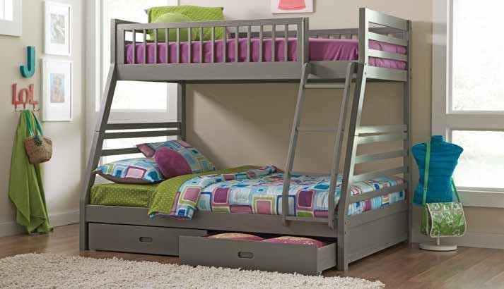 460182 Transitional Ashton bunk bed By coaster - sofafair.com