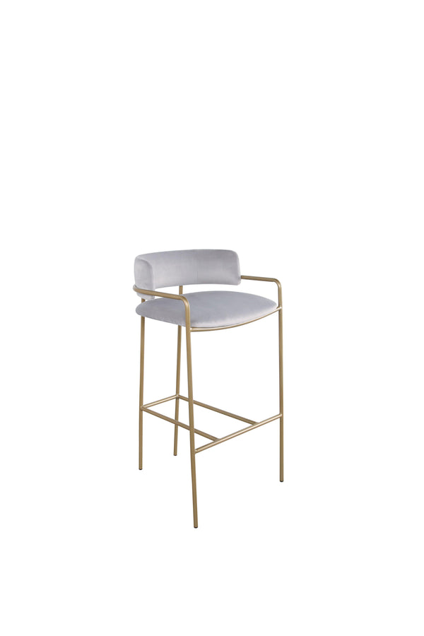 182159 Grey Counter height stool By coaster - sofafair.com