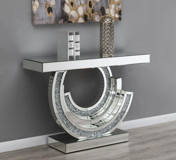 953422 Silver Console table By coaster - sofafair.com
