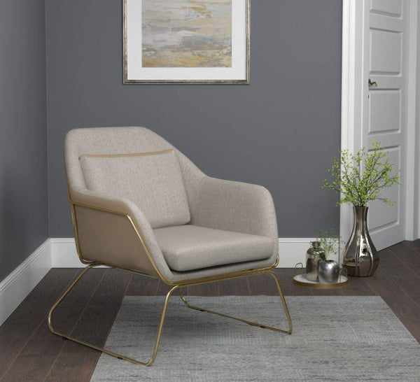 903981 Beige Accent chair By coaster - sofafair.com