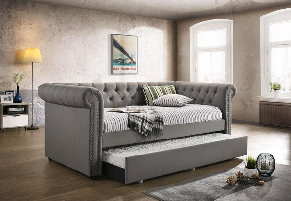 300549 Grey Traditional Kepner daybed By coaster - sofafair.com