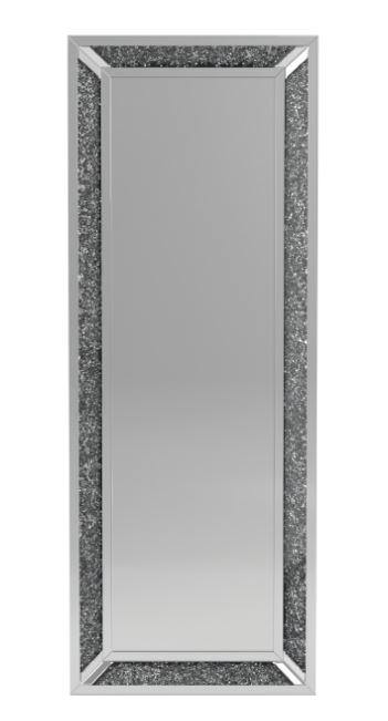 Standing mirror 961465 Silver Mirror1 By coaster - sofafair.com
