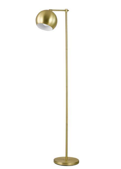 920081 Casual Modern brass floor lamp By coaster - sofafair.com