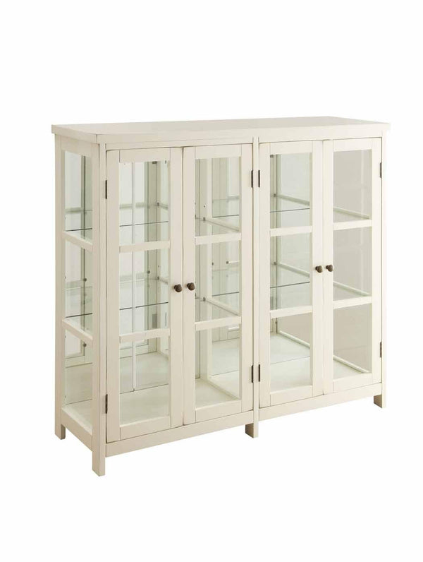 Transitional white accent cabinet 950306 Off white Accent Cabinet1 By coaster - sofafair.com