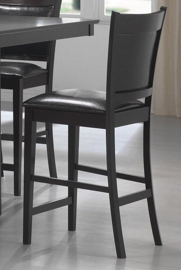 Jaden 100959 Black Casual counter ht chair By coaster - sofafair.com
