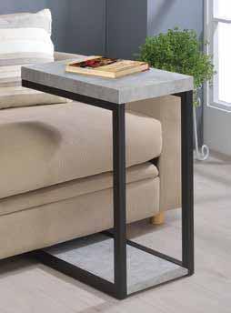 Transitional cement snack table 902933 Cement accent table By coaster - sofafair.com