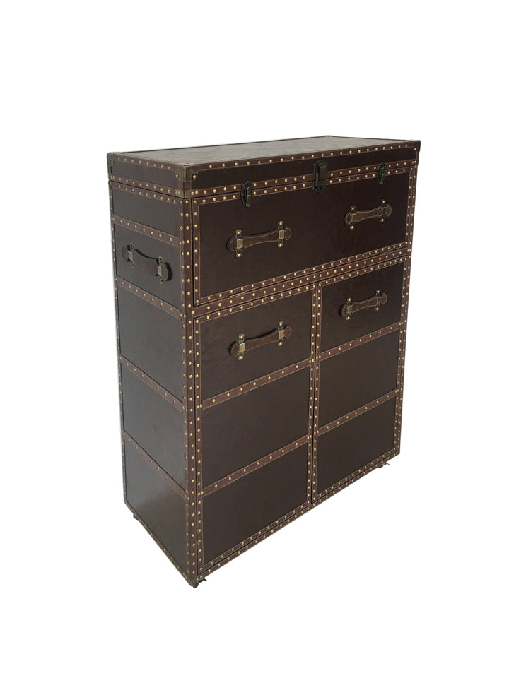 182634 Dark brown Traditional Bar cabinet By coaster - sofafair.com