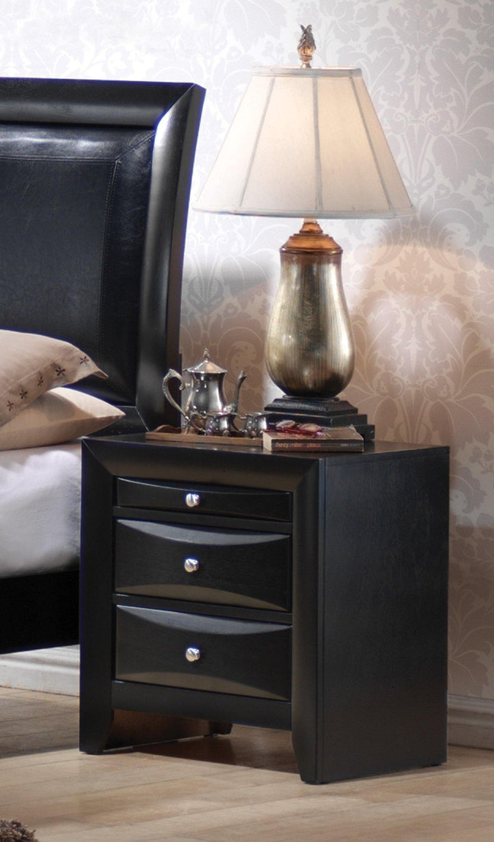 Briana 200702 Transitional Nightstand1 By coaster - sofafair.com