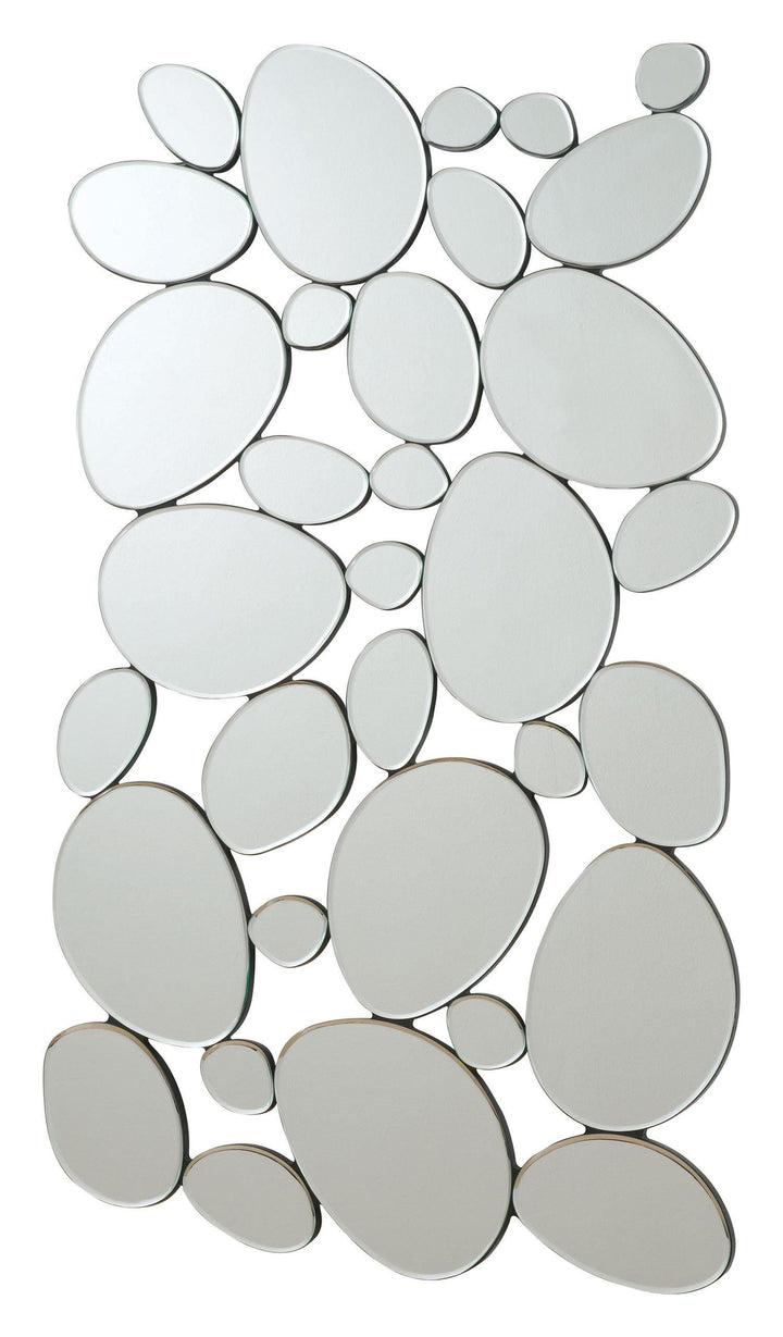 Transitional stone shape collage mirror 901791 Mirror Transitional Mirror1 By coaster - sofafair.com