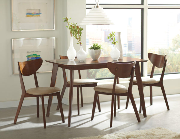 Kersey 103061 Chestnut Dining Table1 By coaster - sofafair.com