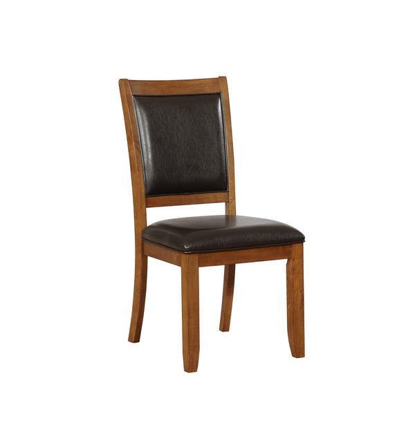 Nelms 102172 Deep brown Casual Dining Chair1 By coaster - sofafair.com