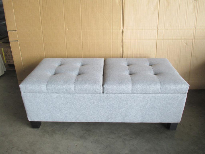 Accent : benches & ottomans 915144 Grey Bench1 By coaster - sofafair.com