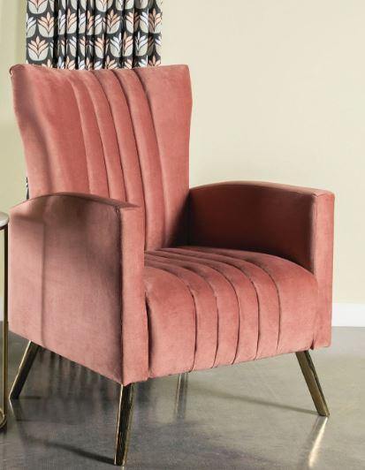 905604 Rose Hollywood Glam Accent chair By coaster - sofafair.com