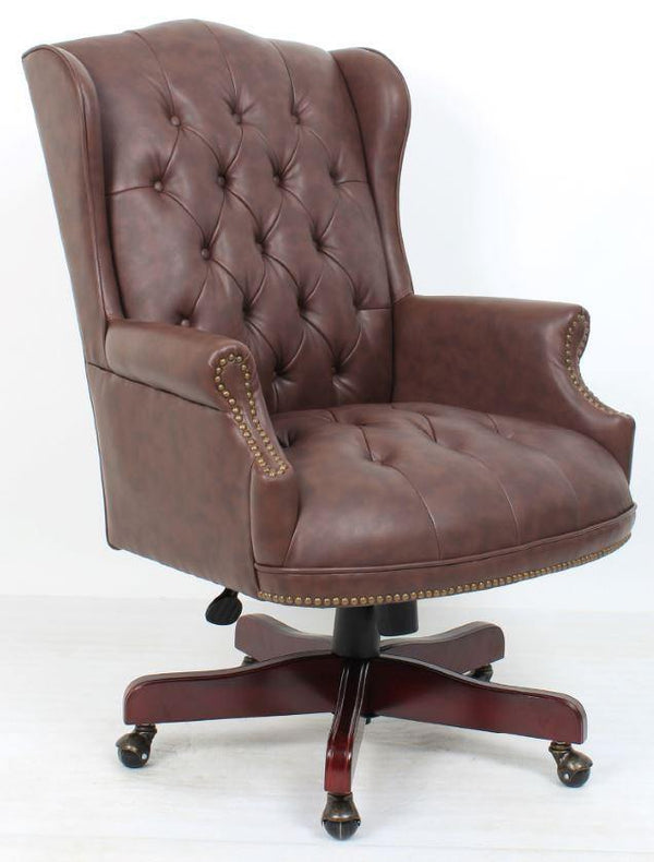 802057 Brown Office chair By coaster - sofafair.com