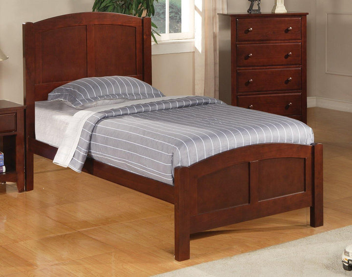 Parker 400291 Transitional twin bed By coaster - sofafair.com