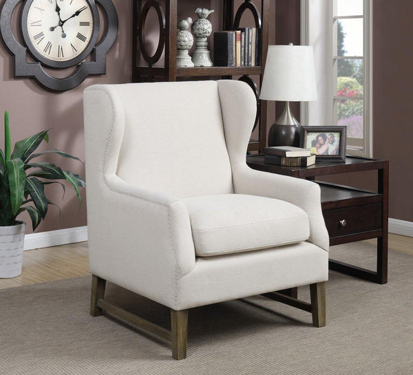 Accents : chairs 902490 Beige accent chair By coaster - sofafair.com