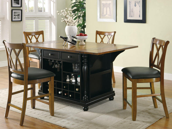 102270 Transitional Slater kitchen island By coaster - sofafair.com