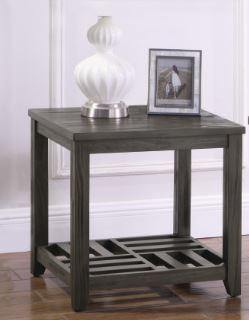 Rustic grey side table 722287 End Table1 By coaster - sofafair.com