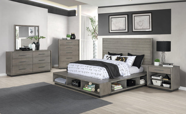 Derbyshire collectio 223201 cal king bed By coaster - sofafair.com
