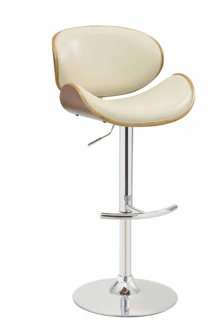 Bar stools: height adjustable 130505 Walnut adjustable bar stool By coaster - sofafair.com