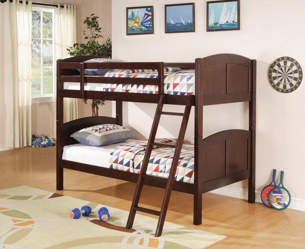 460213 Transitional Parker bunk bed By coaster - sofafair.com
