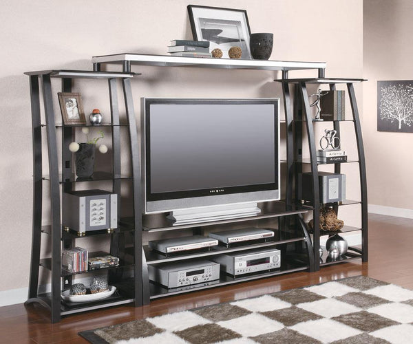 Living room : tv consoles 700682 metal media tower By coaster - sofafair.com