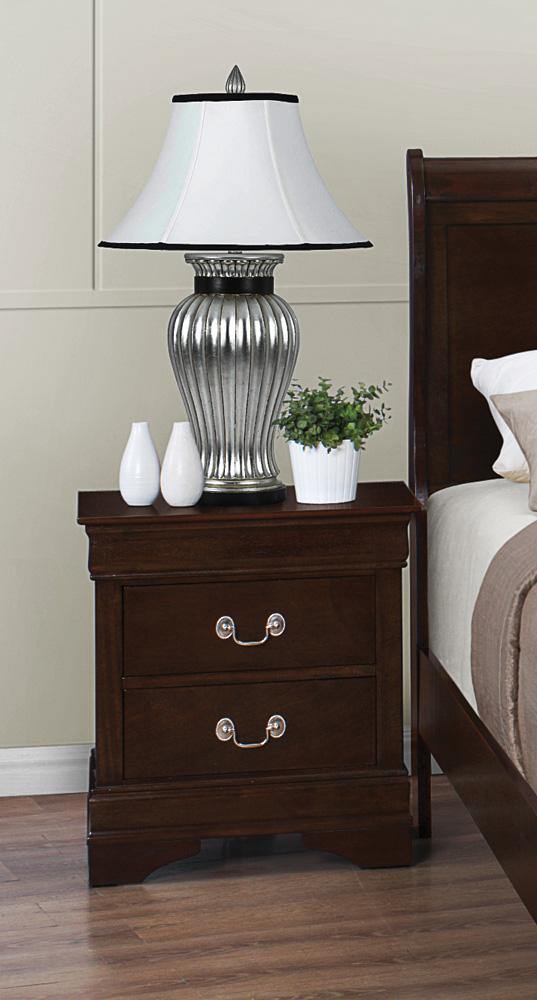 Louis philippe 202412 Traditional Nightstand1 By coaster - sofafair.com