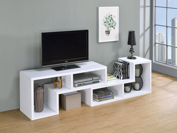 Home office : bookcases 800330 White Casual Bookcase1 By coaster - sofafair.com