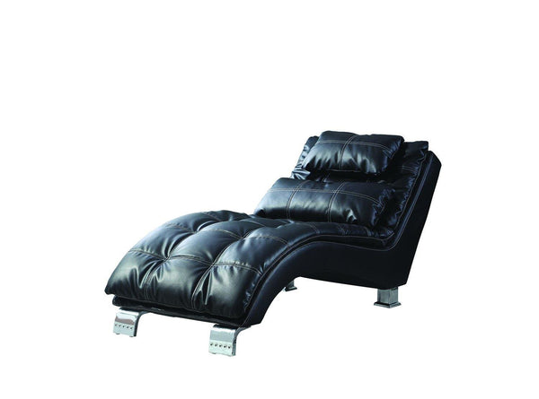 550075 Black Contemporary Accents : chaises By coaster - sofafair.com