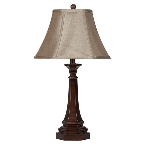 901255 Bronze Traditional Bronze accent table lamp By coaster - sofafair.com