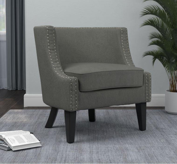 905519 Grey Accent chair By coaster - sofafair.com