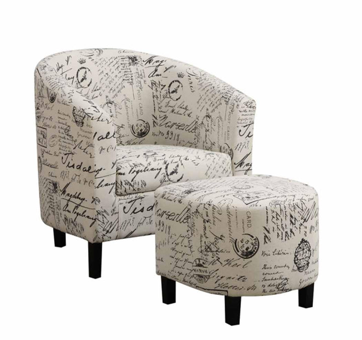 Accents : chairs 900210 Vintage french Transitional accent chair By coaster - sofafair.com