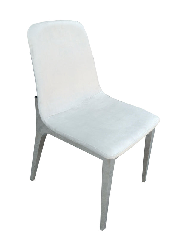 Dining chair 110402 Light grey Dining Chair1 By coaster - sofafair.com