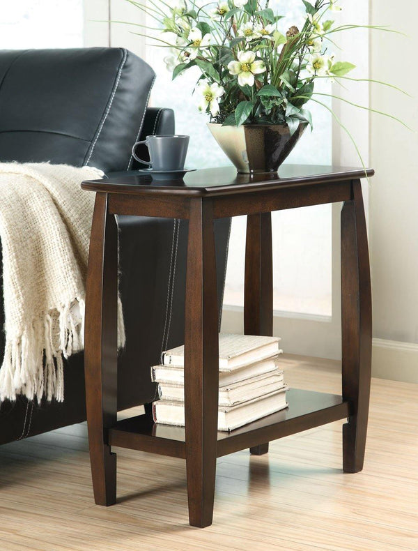 900994 Cappuccino Casual Casual cappuccino accent table By coaster - sofafair.com