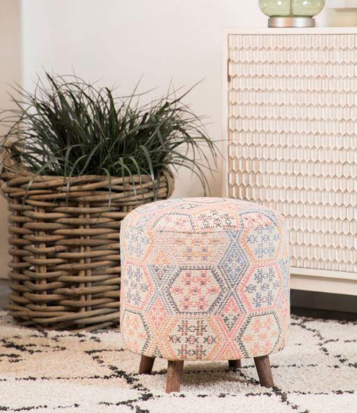Accent : accent stools 915150 Multi-color Stool1 By coaster - sofafair.com