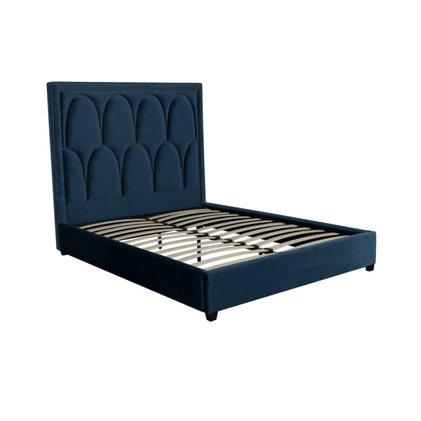 Queen bed 306009 Blue eastern king bed By coaster - sofafair.com