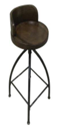 Rustic swivel metal counter-height stool 182047 Industrial counter height stool By coaster - sofafair.com