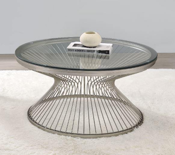 724228 metal Coffee table By coaster - sofafair.com