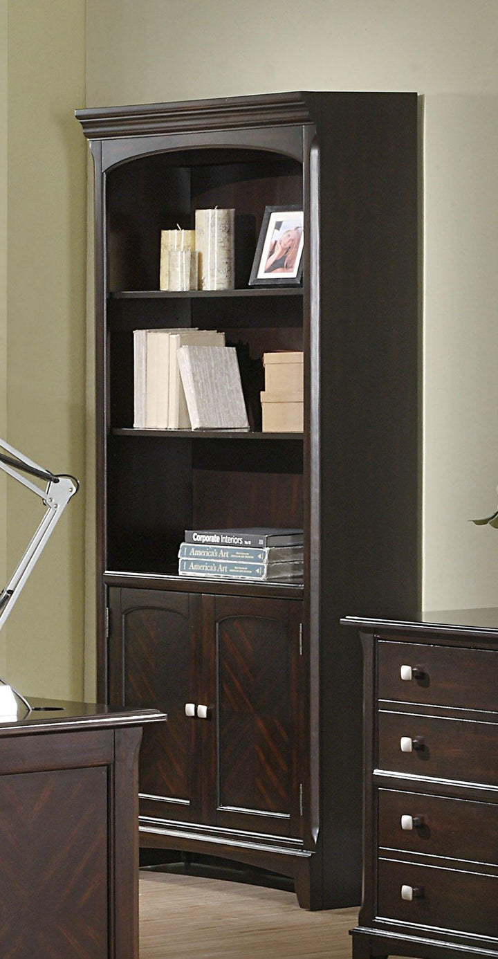 Garson 801015 Transitional Bookcase1 By coaster - sofafair.com