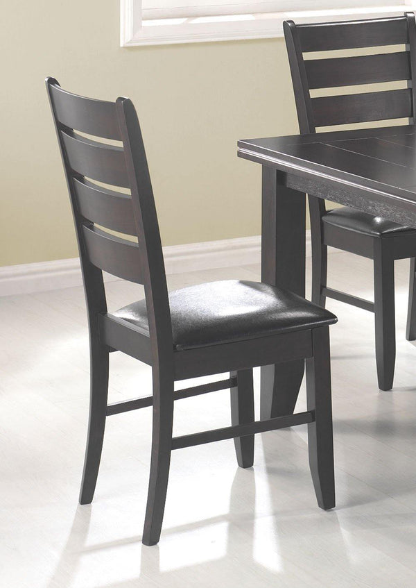 Dalila 102722 Black Casual Dining Chair1 By coaster - sofafair.com