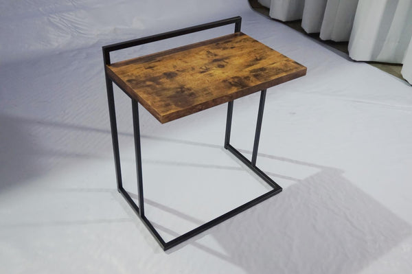Snack table 936122 Antique nutmeg accent table By coaster - sofafair.com