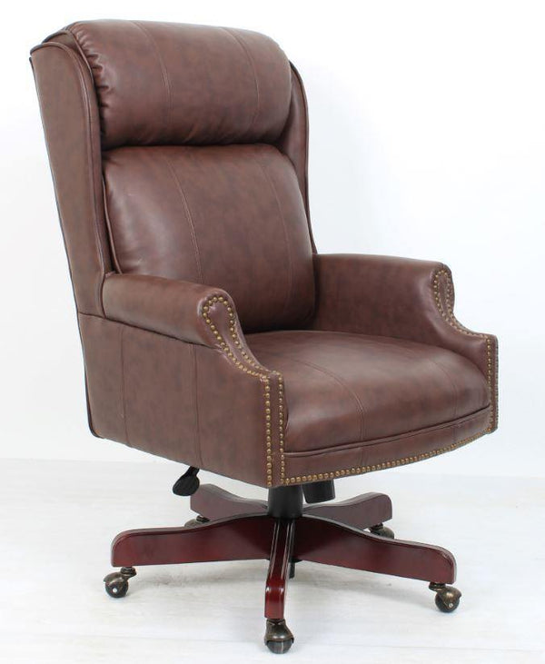 802076 Brown Office chair By coaster - sofafair.com