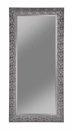 Transitional black mosaic rectangular mirror 901999 Black Mirror1 By coaster - sofafair.com