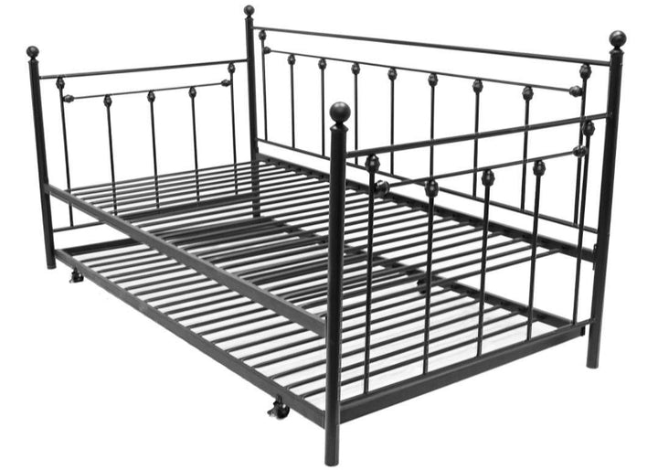 306057 metal Daybed w/ trundle By coaster - sofafair.com