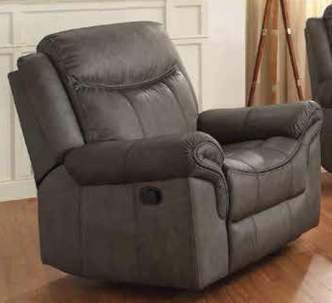Sawyer motion 602336 Macchiato Transitional fabric recliners By coaster - sofafair.com