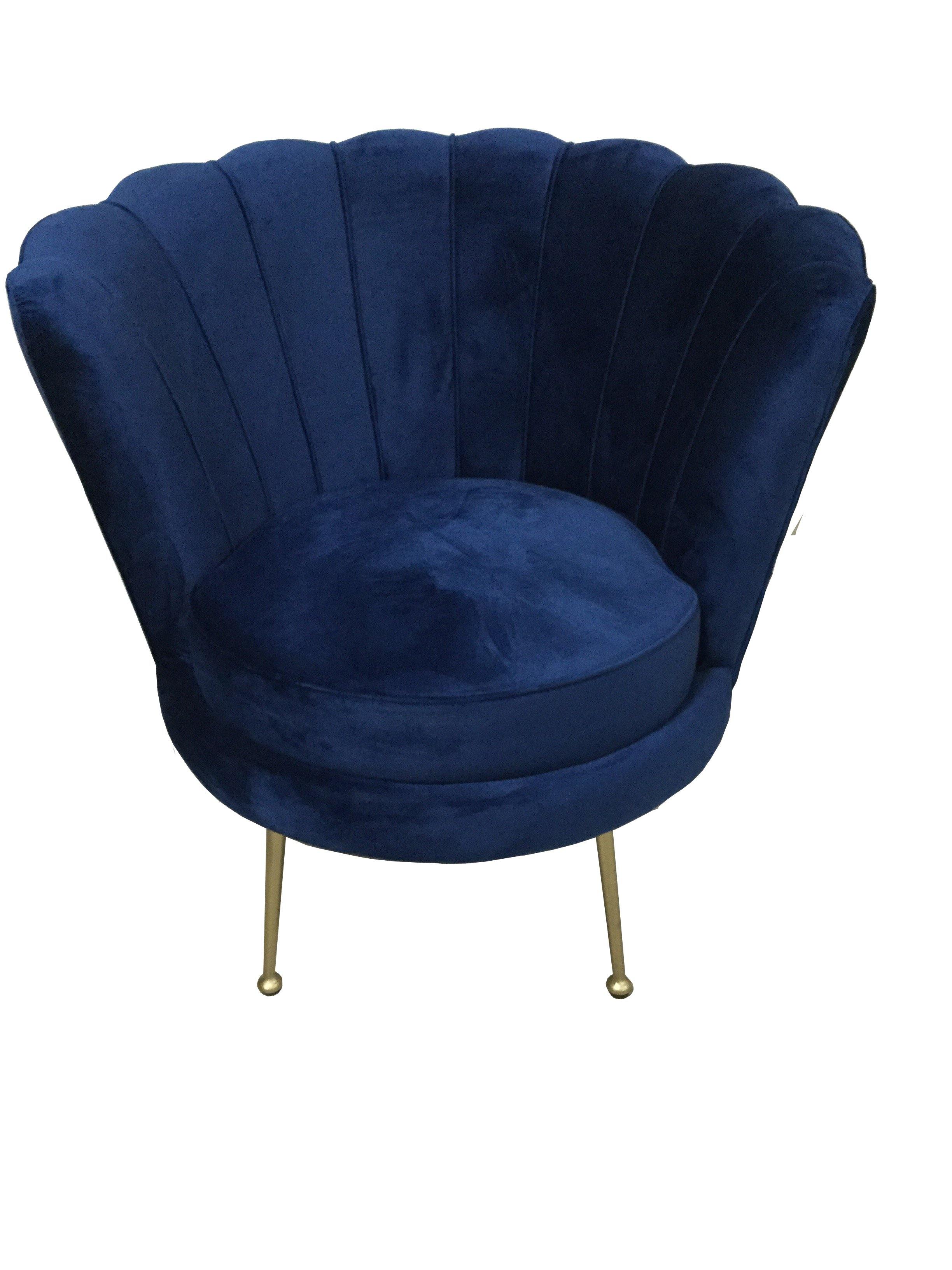905547 Blue Accent chair By coaster - sofafair.com